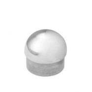 Заглушка сферическая со вставкой, Ø50.8 мм, AISI 304, GRIT 600